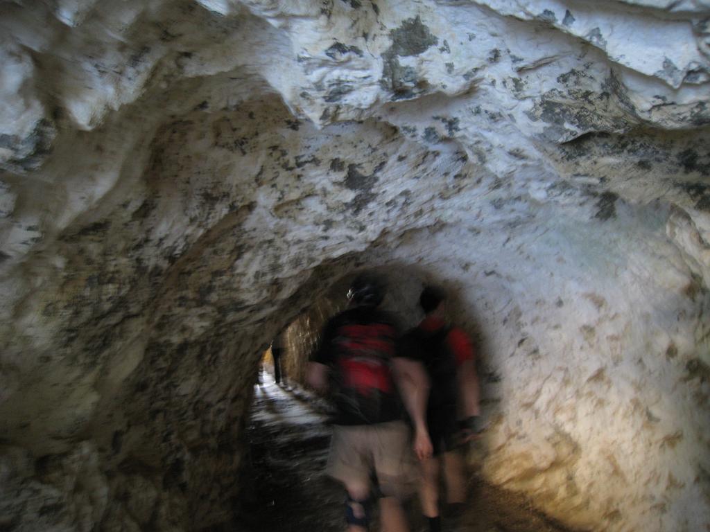 IMG_1935 Ergin and Dincer in the tunnel to Point Bonita lighthouse